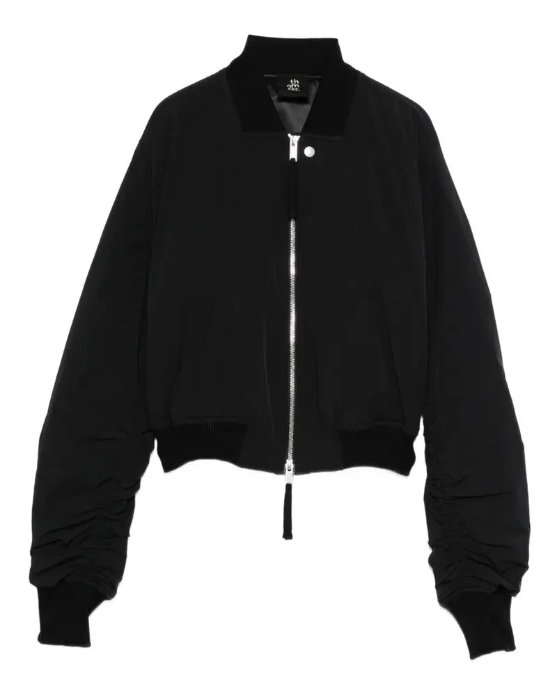 THOM KROM Cropped Jacket Black