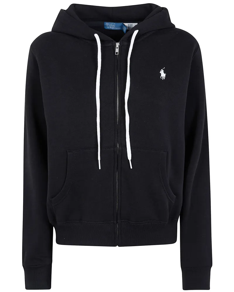 Ralph Lauren Sweatshirt Hooded "Polo Black Black