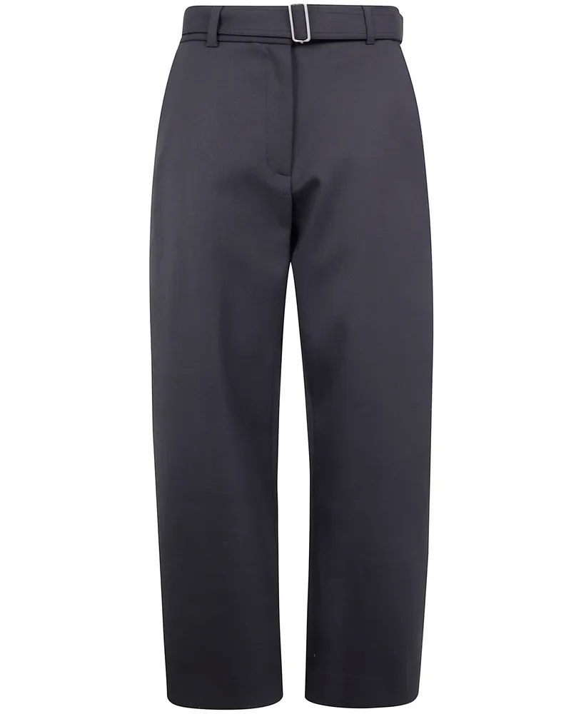 Studio Nicholson Doring" Belted Round Leg Pant Black