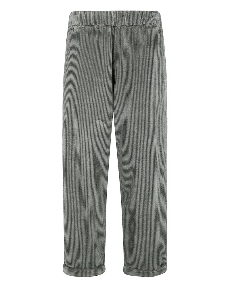 LABO.ART LABO. ART Velvet "Paride" Trousers Green
