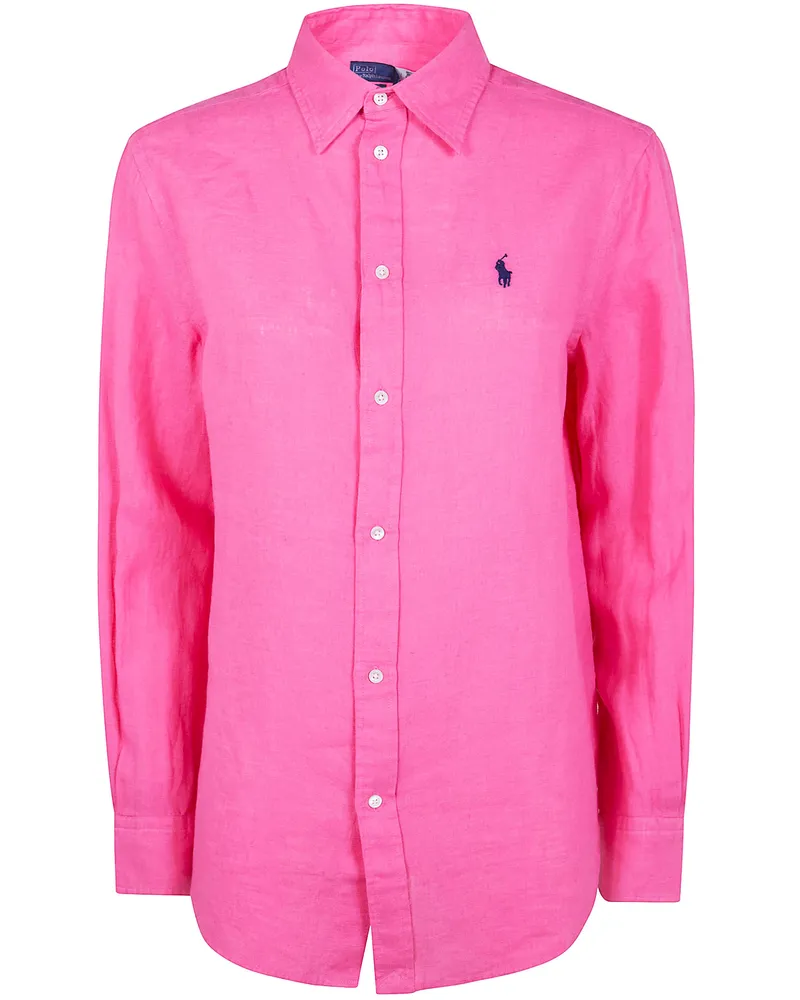 Ralph Lauren Classic Long Sleeves Shirt Pink