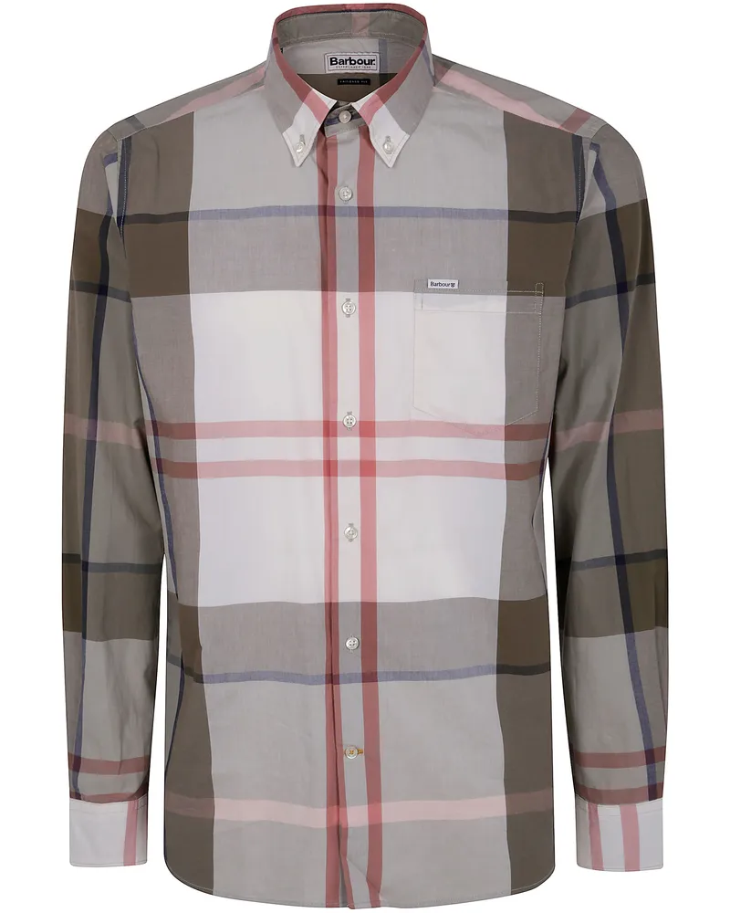 Barbour Harris Tailored Shirt Brown