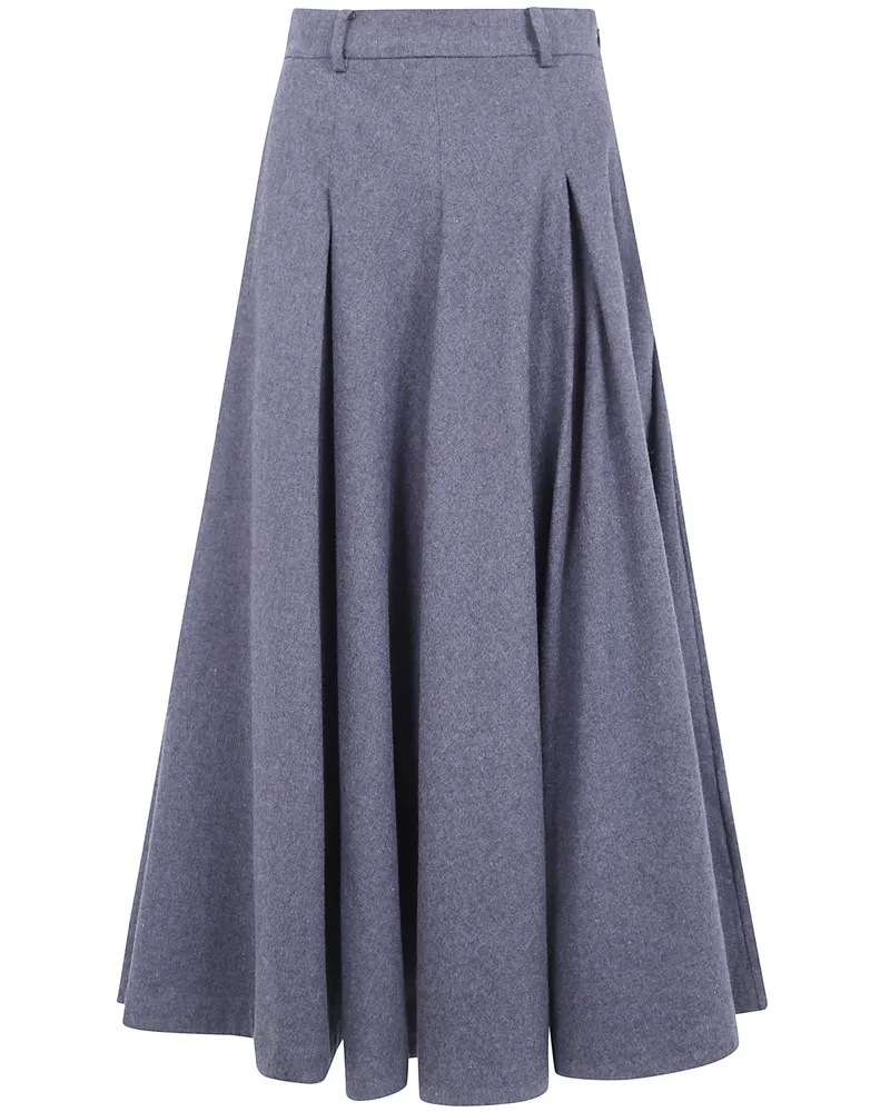 By Malene Birger Midi Skirt "Eden Gray