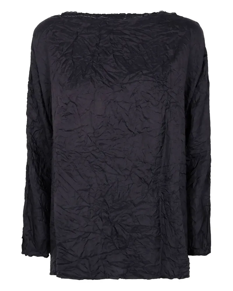 Daniela Gregis Camicia Lunedi Washed Fantasy Shirt Black