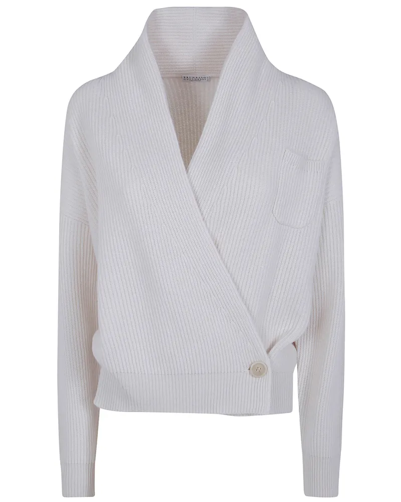 Brunello Cucinelli Sweater Cashmere "M12724306 C2832 White