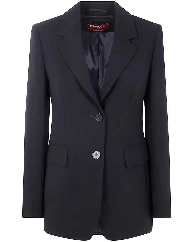 Max Mara 2 Botton "Linz" Blazer Black