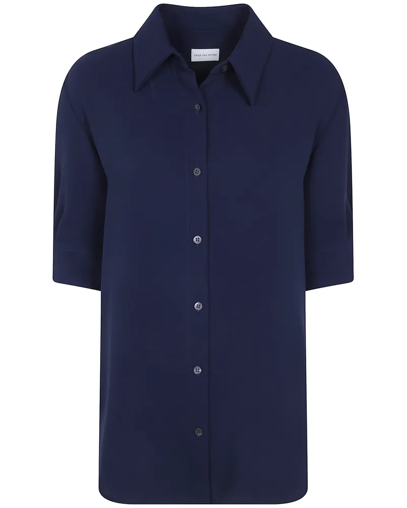 Dries van Noten Shirt Navy "Celindo Blue