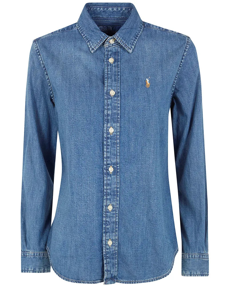 Ralph Lauren Long Sleeves Shirt Blue
