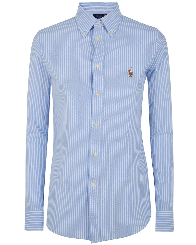 Ralph Lauren Heidi" Long Sleeves Shirt Blue