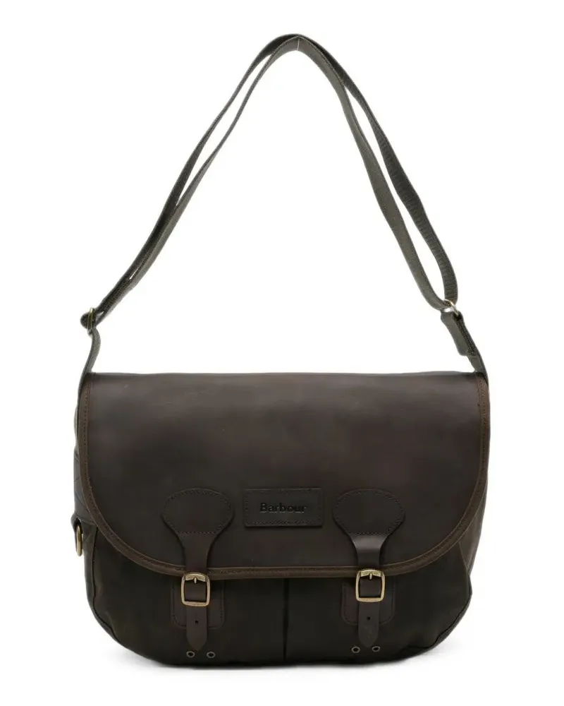 Barbour Handbag "Wax Leather" Tarras Green