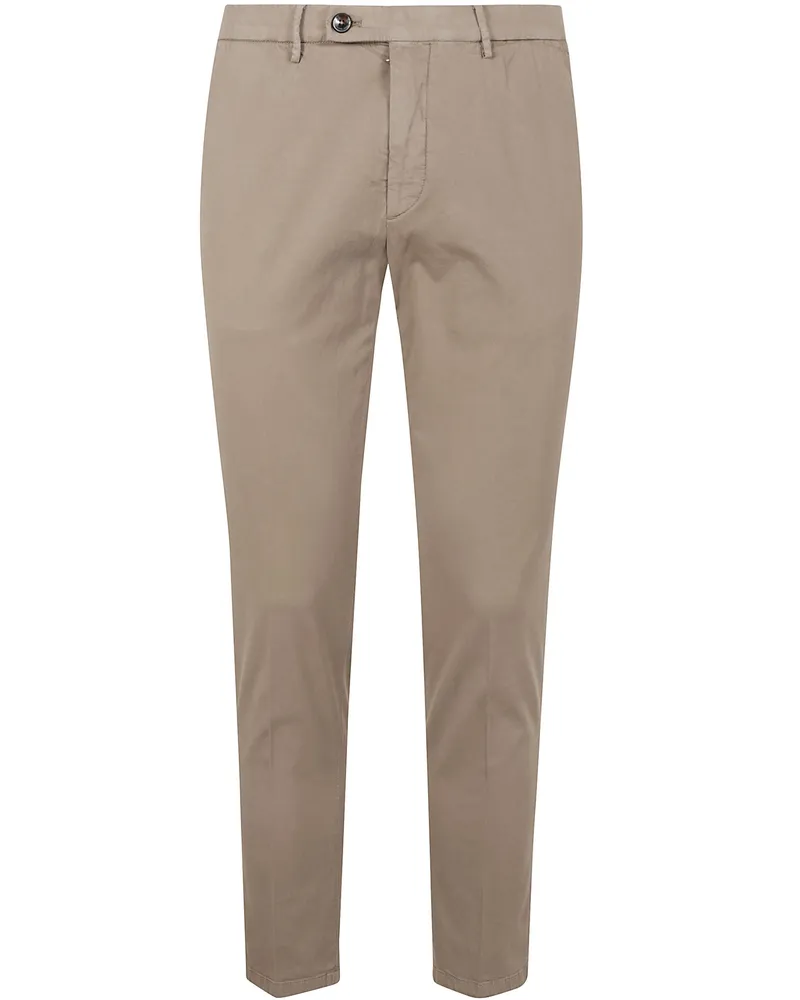 MICHAEL COAL Pants American Pocket Trousers Brown