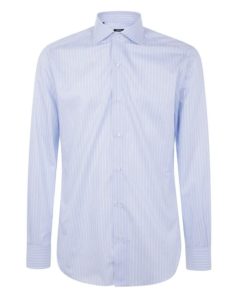 BARBA Double Stripes Shirt Blue