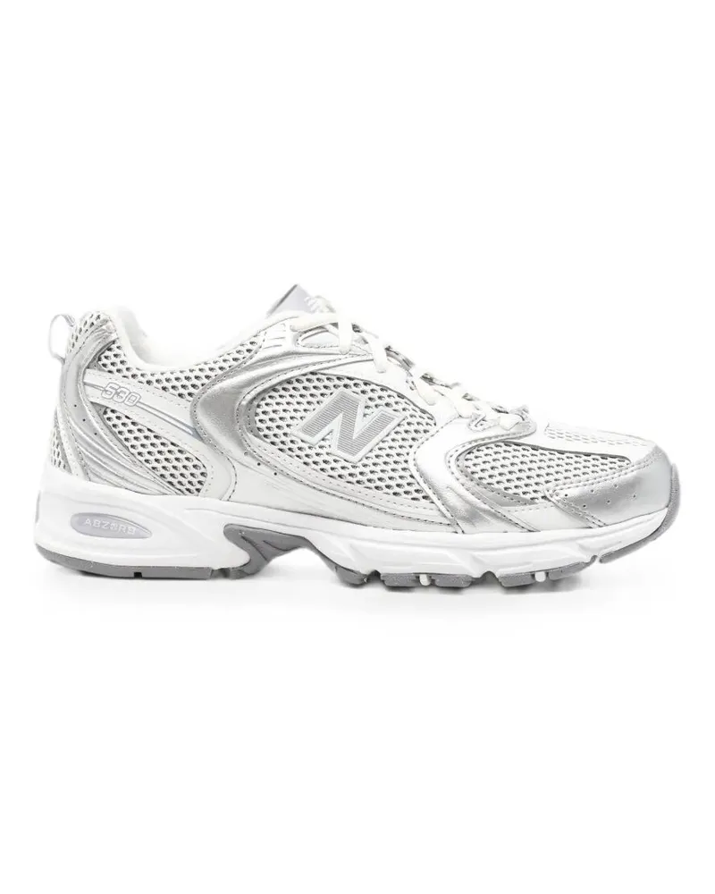 New Balance Trainers Synthetic Mesh Unisex Sneakers Gray