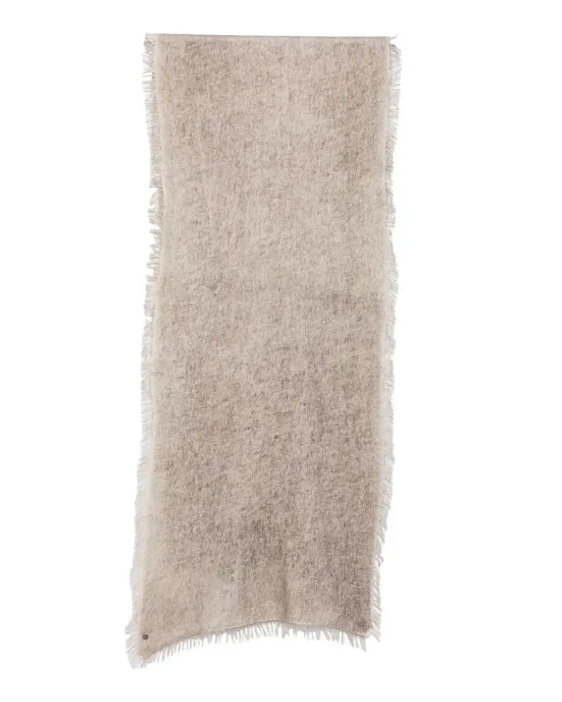 Avant Toi Scarf Bicolor Cashmere 'Caruba Ice Brown