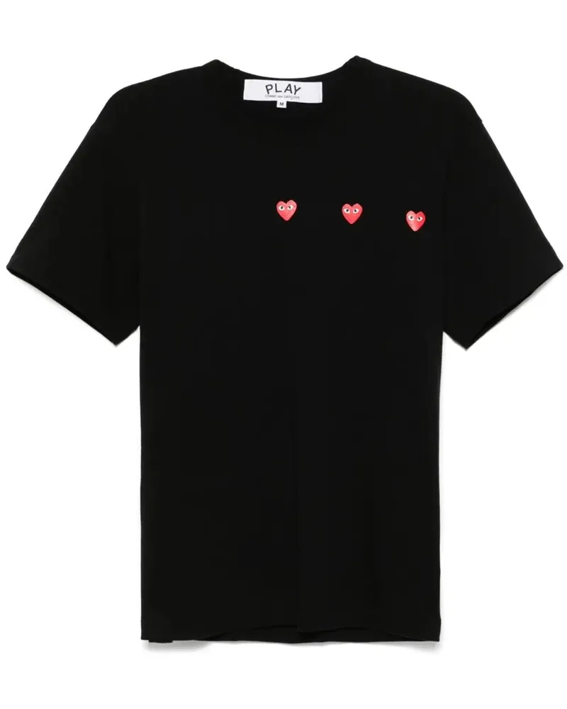 Comme des Garçons Logo Print" T-Shirt Black