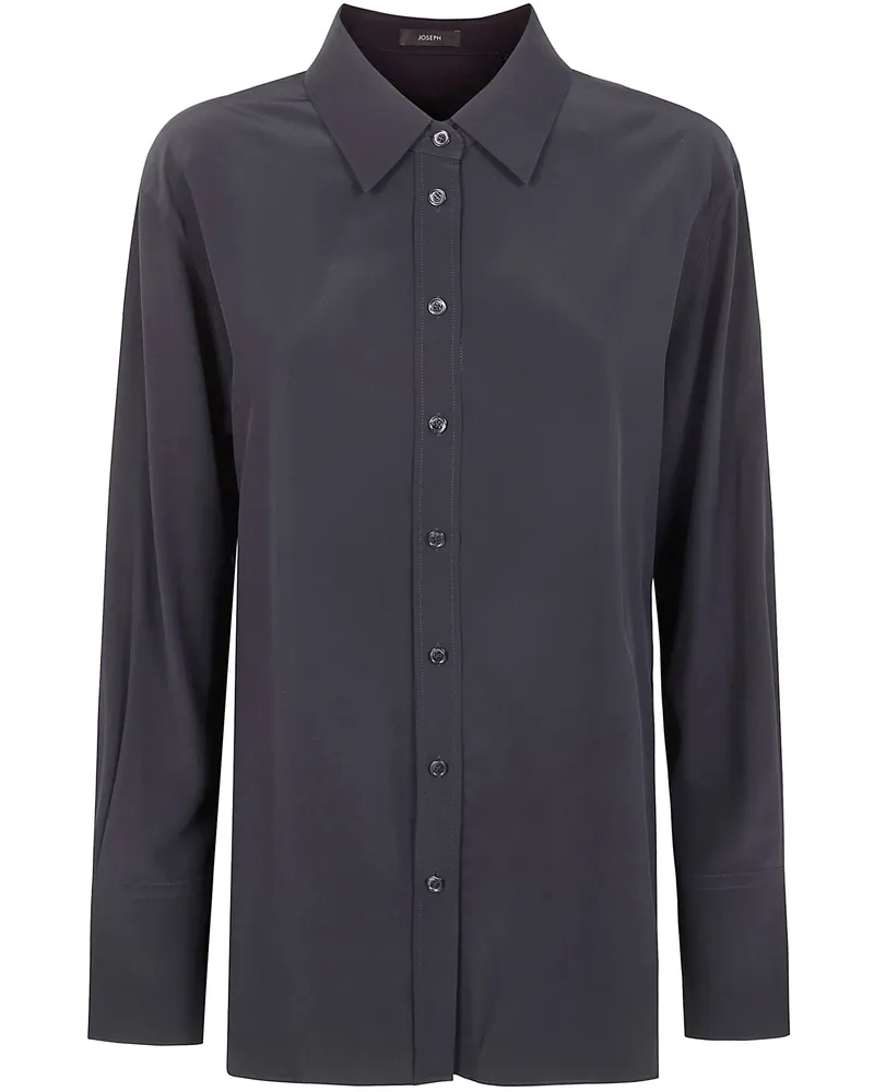 Joseph Joe" Blouse New Silk Crepe Black