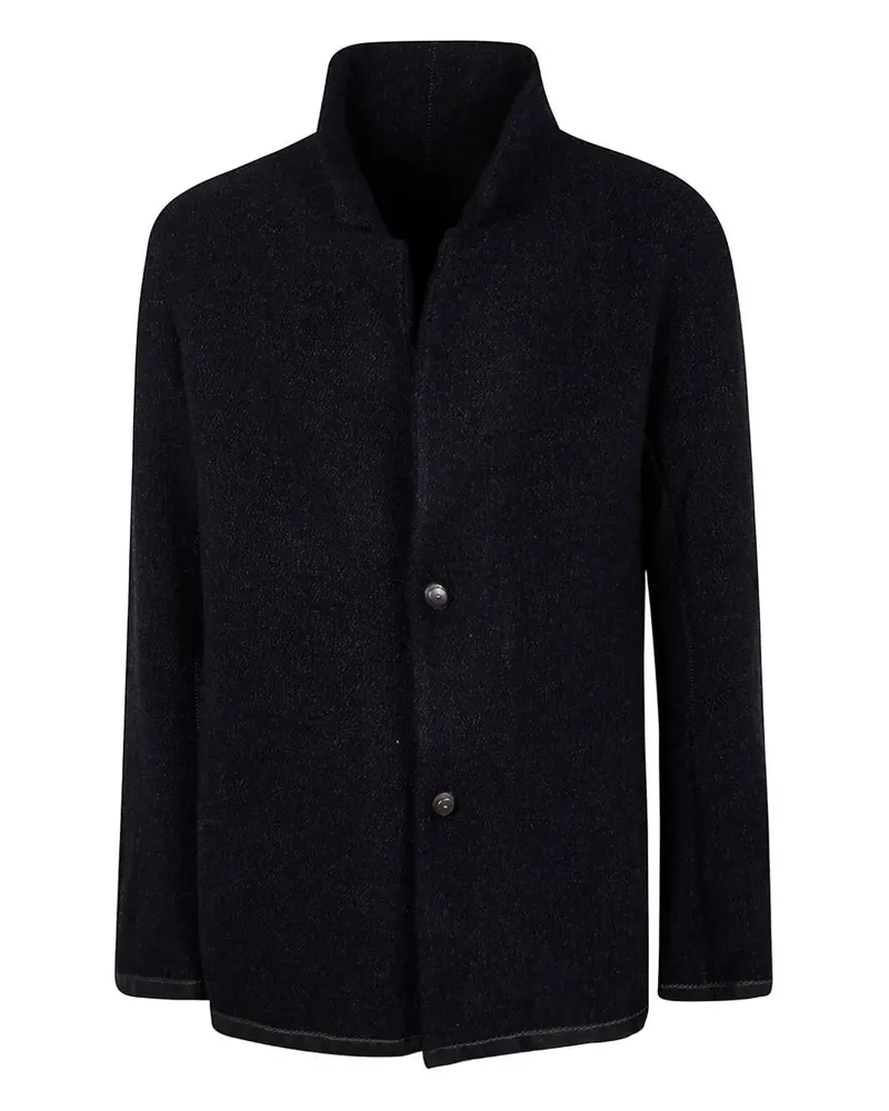 Isaac Sellam Blazer" Leather Jacket Gray