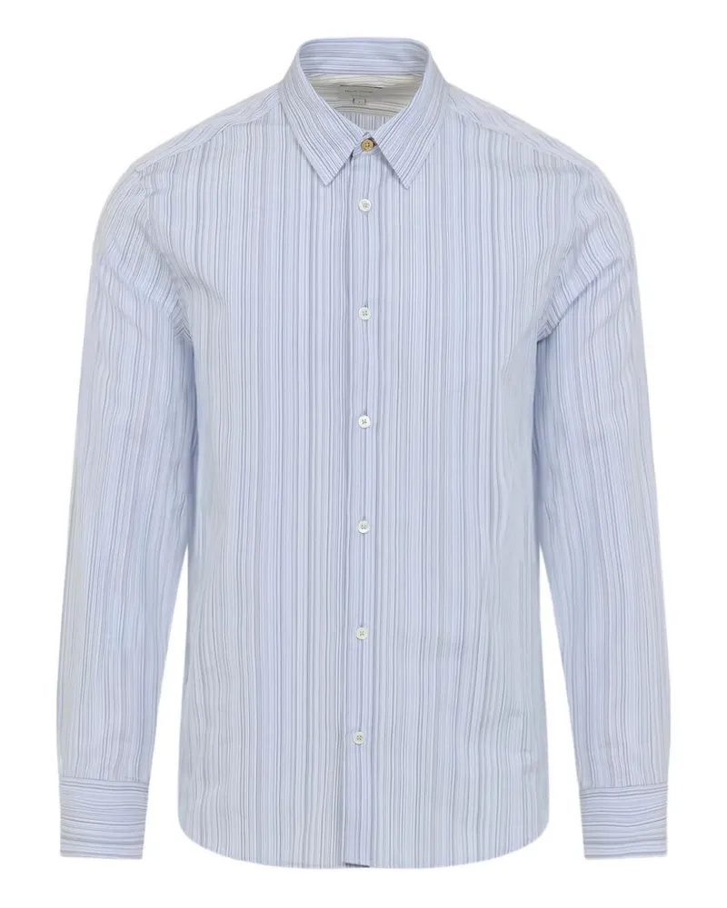 Paul Smith Mens Sc Slim Fit Shirt Blue