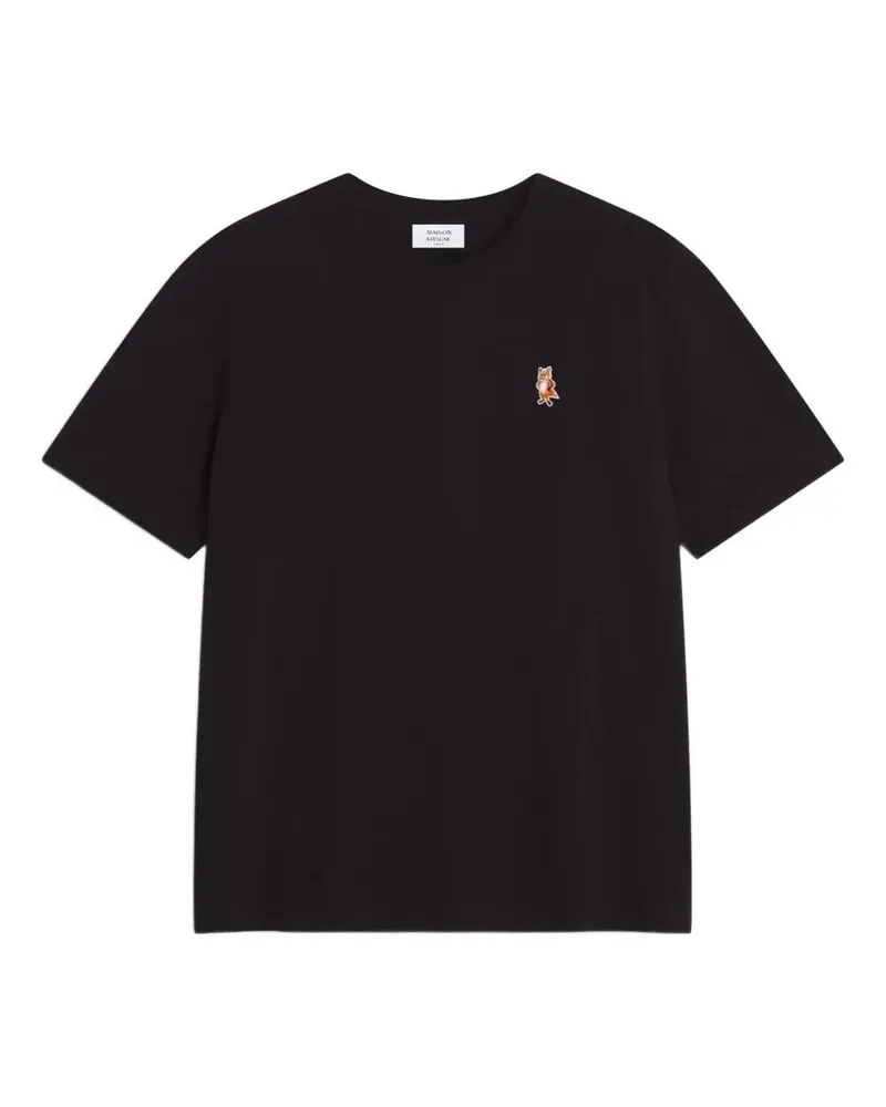 Kitsuné Standing "Fox" Comfort Tee-Shirt Black