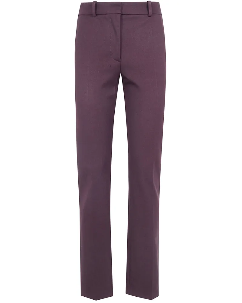 Joseph Pants Stretch Gabardine Trousers Red