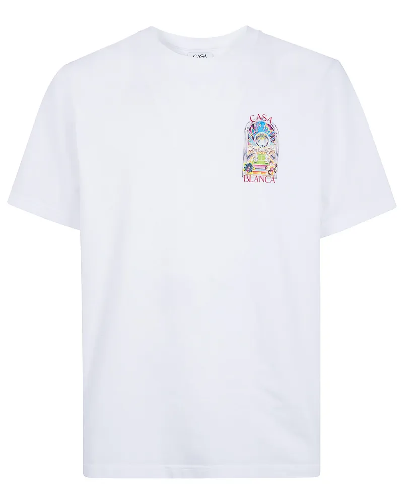 Casablanca Paris Classic T-Shirt White