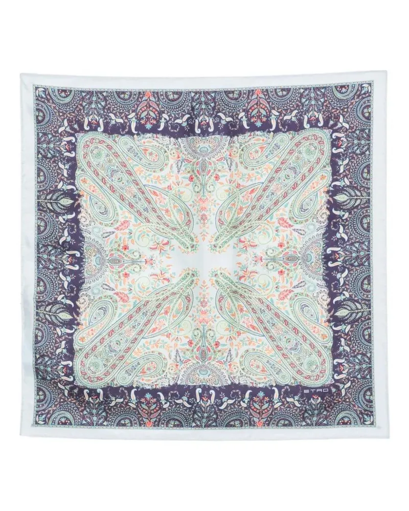 Etro Scarf Light Blue "Maua0004ak1bmx0880 Blue
