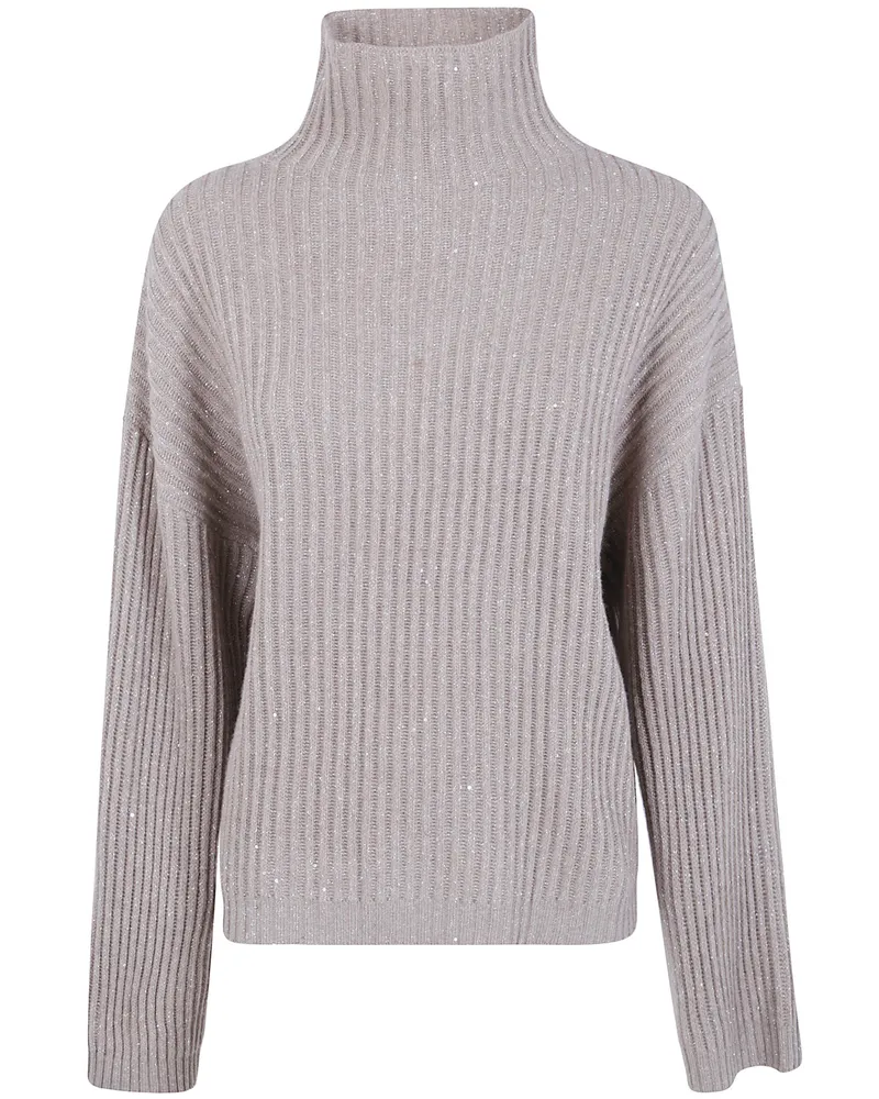 Brunello Cucinelli Sweater Turtleneck "Mbm753504 C506 Hazelnut Brown