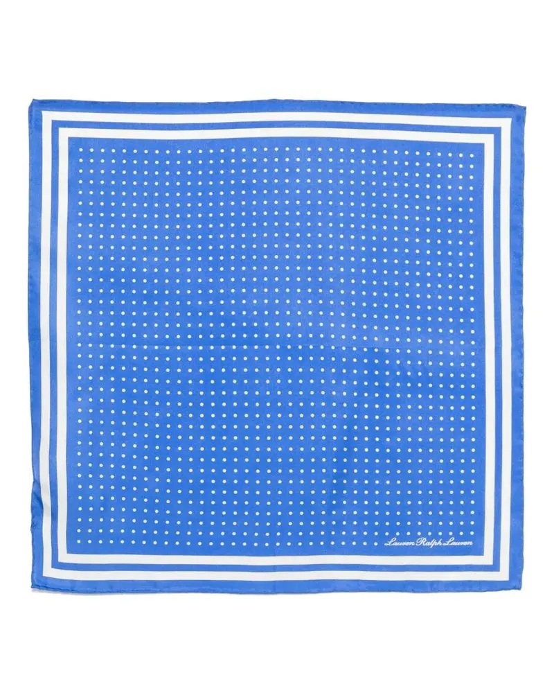 Ralph Lauren Resrt Dt Sqr Scarf Square Blue