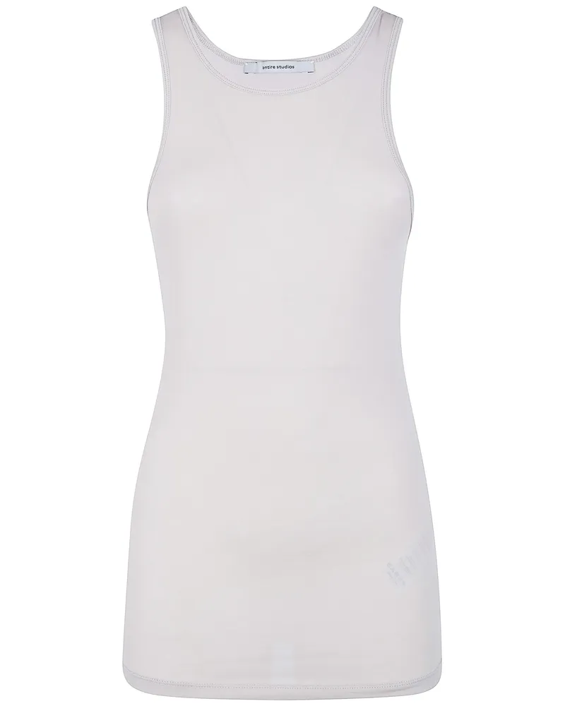 Entire Studios Muscle" Tank Top White