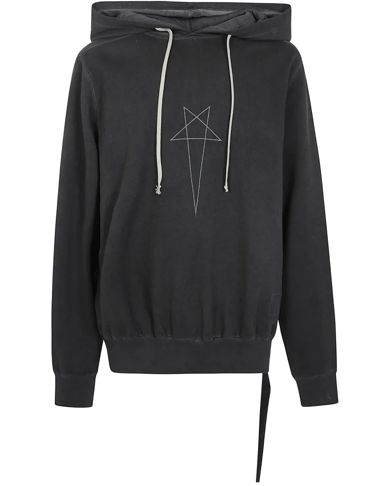DRKSHDW by Rick Owens Sweatshirt Faded Oversized Black