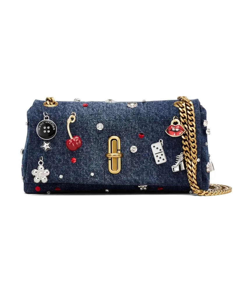 Marc Jacobs The Dual Chain Mini Bag" Denim Mini Bag Blue