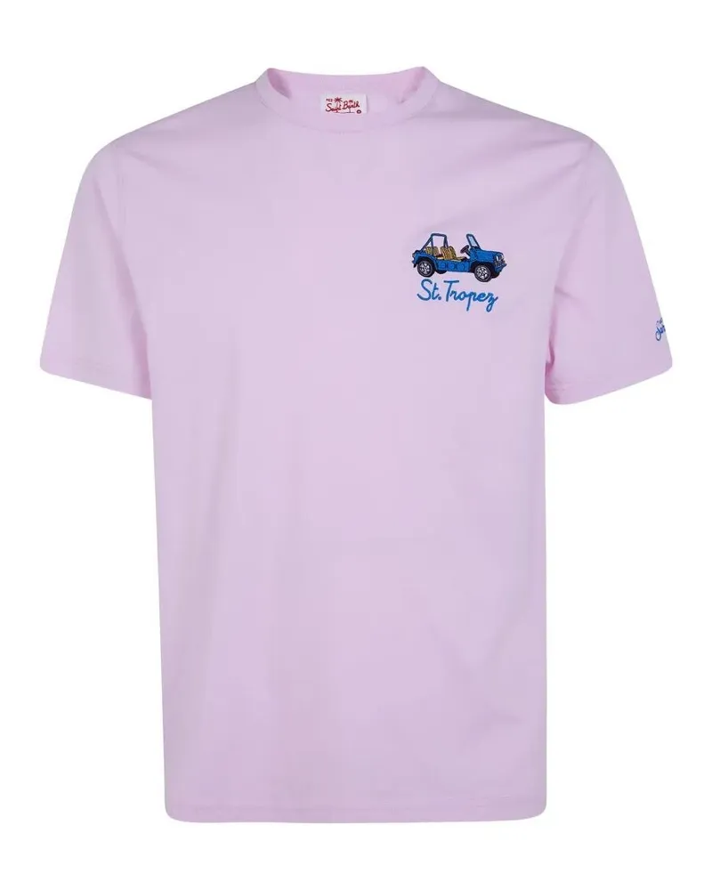 MC2 Saint Barth Portofino Car St Tropez T-Shirt Pink