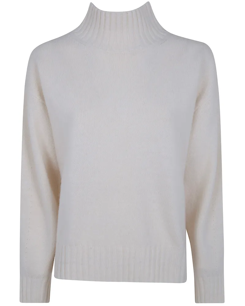JcSophie Sweater Mock Neck "Perla White