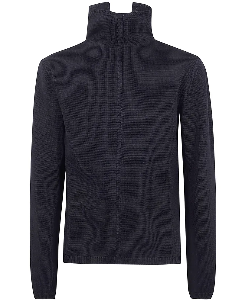 Rick Owens Turtle Tabard" Sweater Black