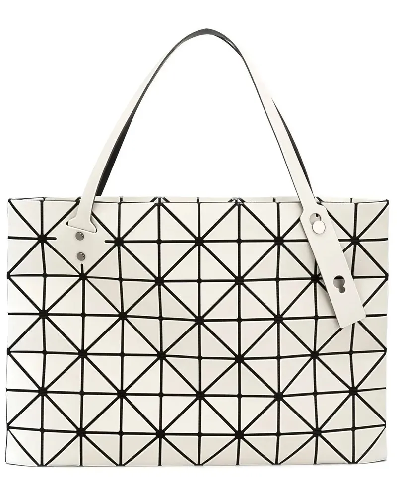 Issey Miyake Rock Matte Small Tote Bag Gray