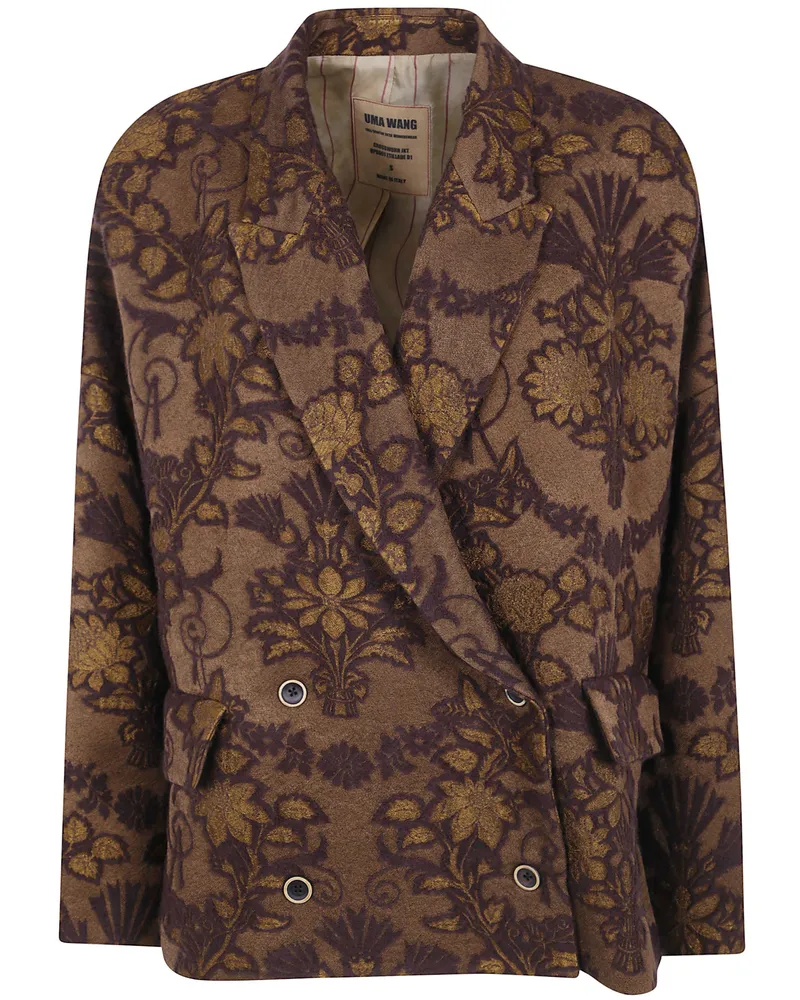 Uma Wang Jacket Wool Yellow