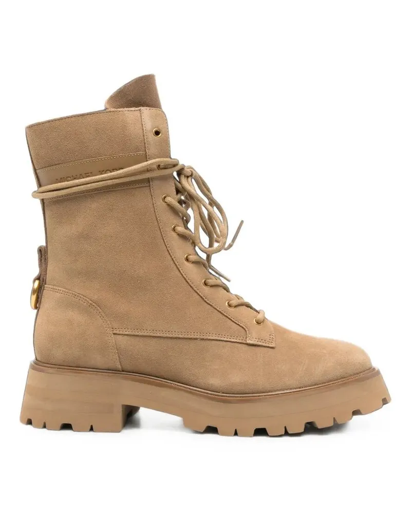 Michael Kors Lug Bootie "Caleb Beige