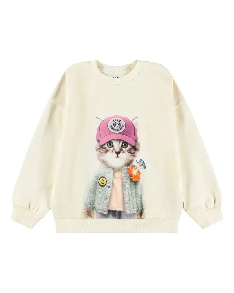 Molo Maxi Sweatshirt White