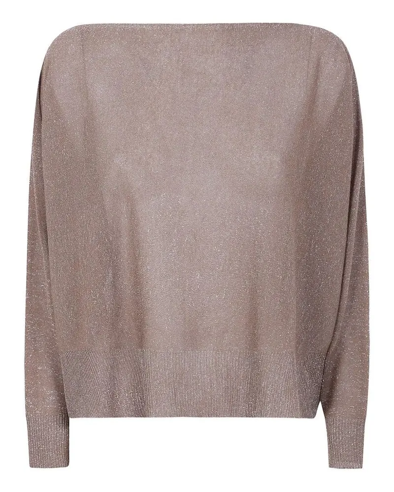D.EXTERIOR D. EXTERIOR F-Lux Overszed Long Sleeves Sweater Brown
