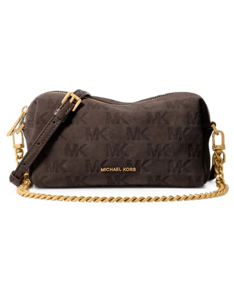 Michael Kors Crossbody Bag Chain "Sm Soft Crossbody Bag With C Brown