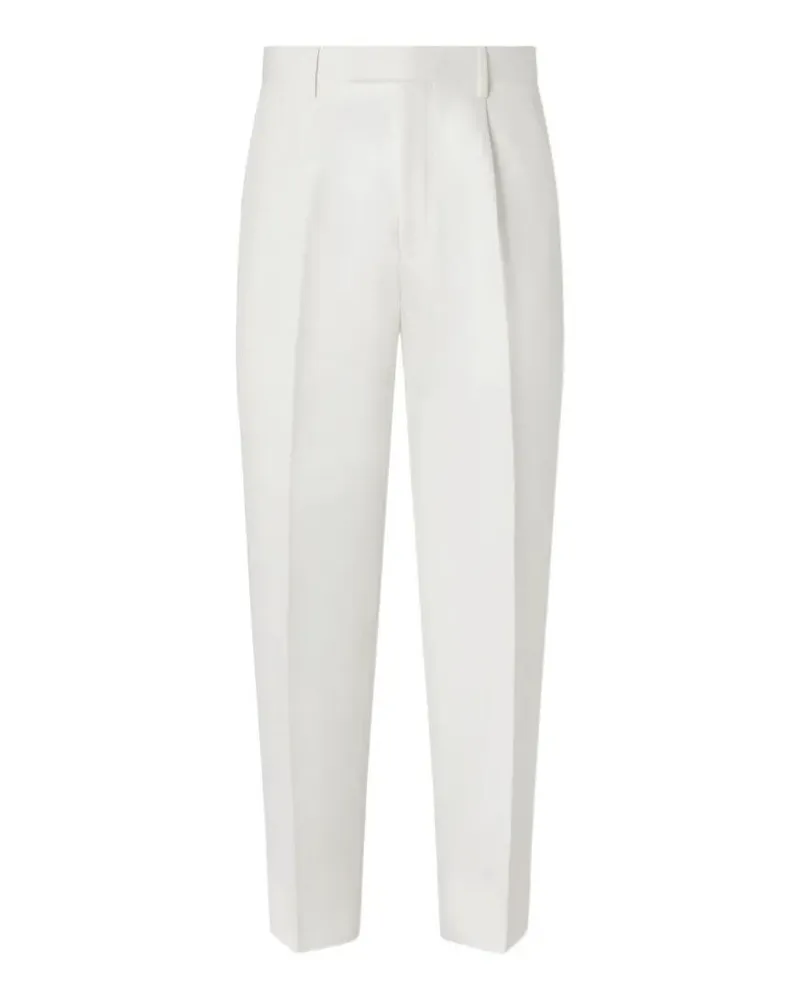 Ermenegildo Zegna Z Lux Leisurewear" Trousers White