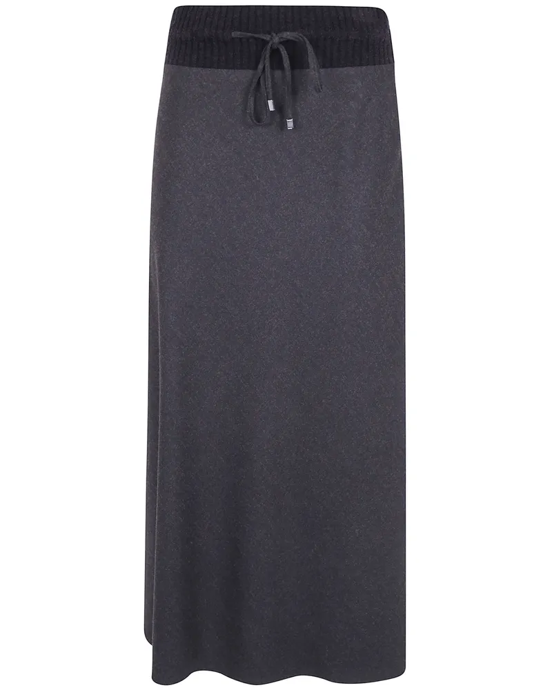 D.EXTERIOR D. EXTERIOR Skirt Flared "Flannel Brown