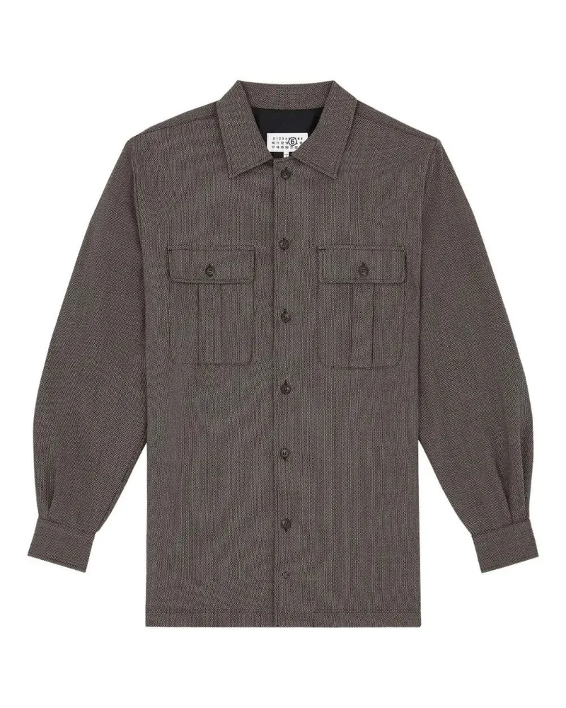 Maison Margiela Mini Dress Brown