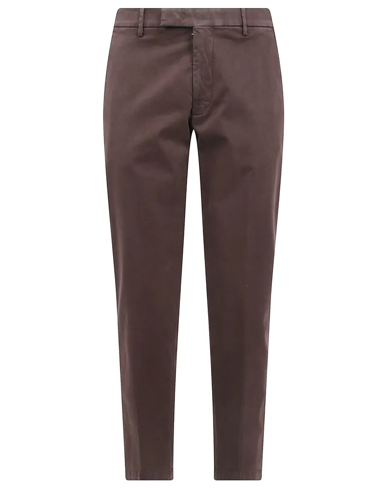MICHAEL COAL Trousers "Gabarnide Plus Leight 3Cm Bottom 19 Brown