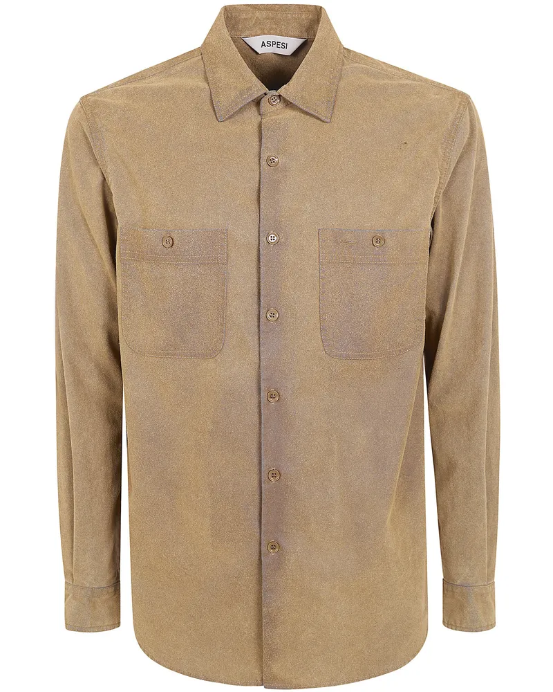 ASPESI New C Slim Shirt White