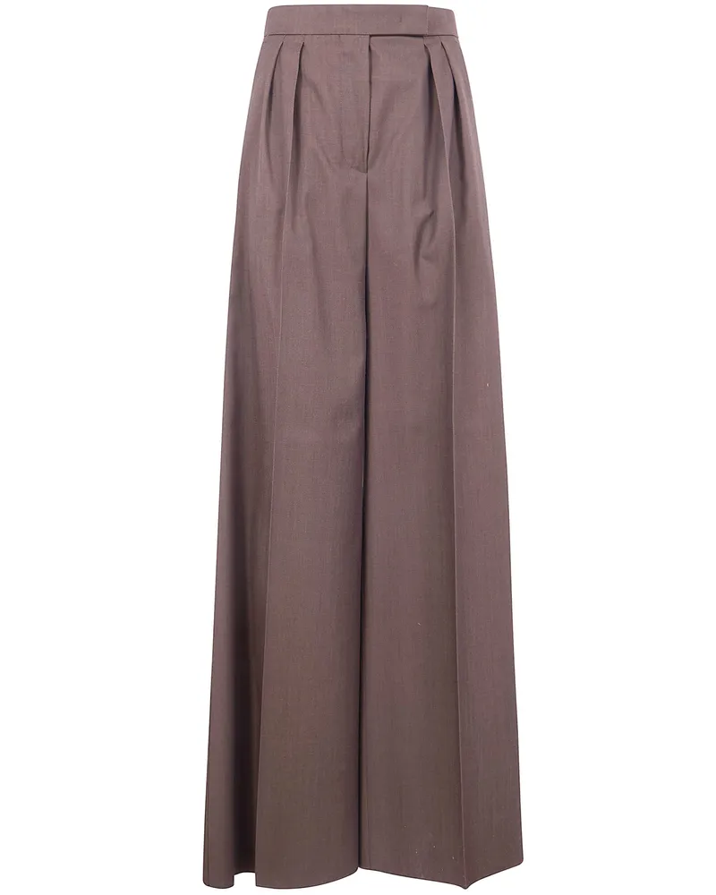 Max Mara Mxmquorum'' Iconic Classic Trousers Beige