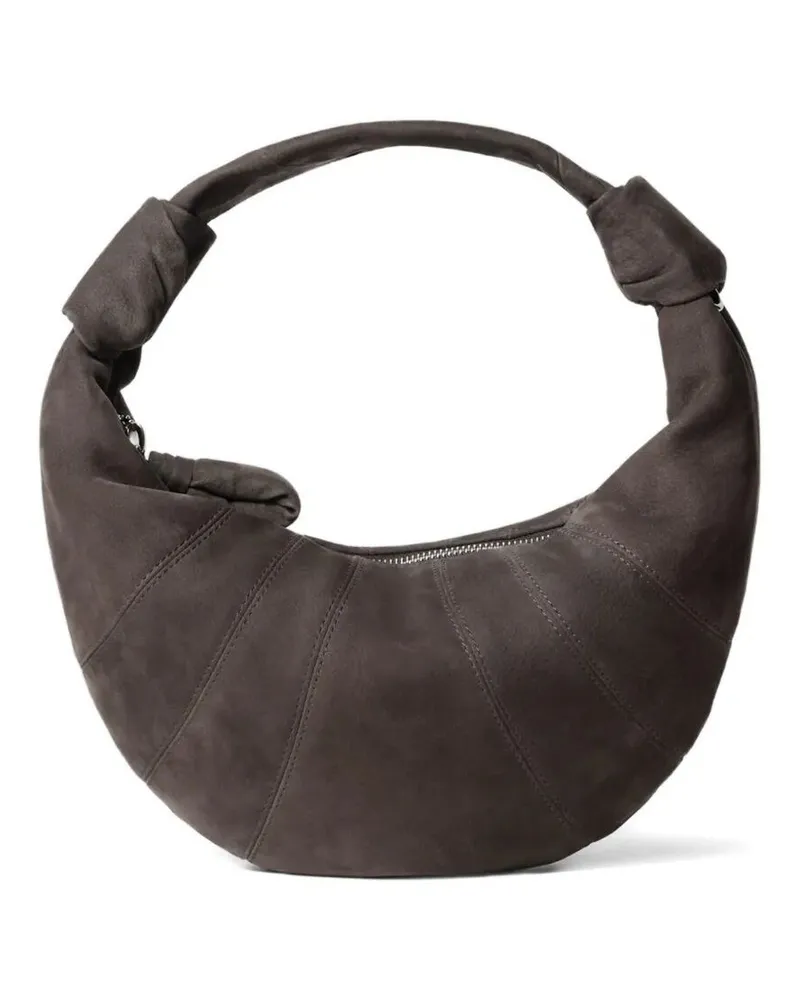 Christophe Lemaire Mini "Fortune Croissant" Bag Brown