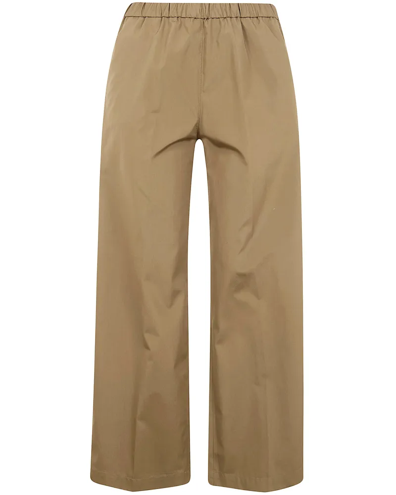 ASPESI Wide Leg Trousers Green