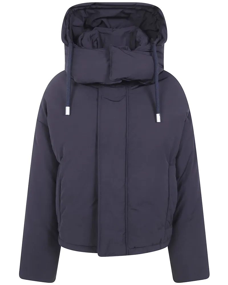 AMI Paris Hooded Jacket "Ami De Coeur Black