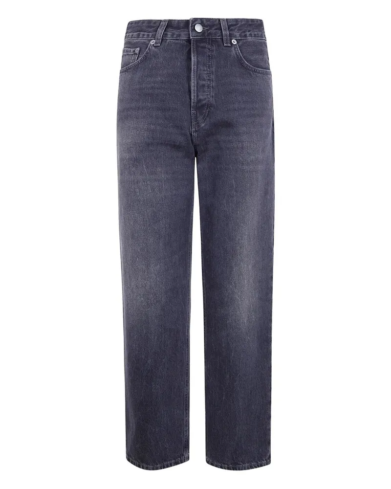 Haikure Betty" Straight Leg Jeans Black